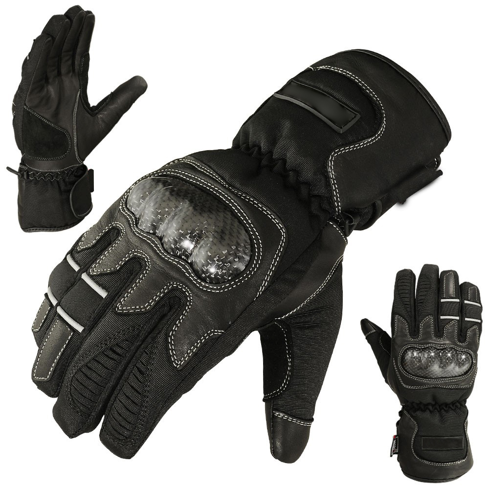 az-1352-black Motorbike Gloves - Image 1
